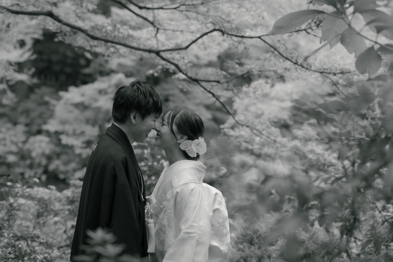 モノクロの写真で印象的に