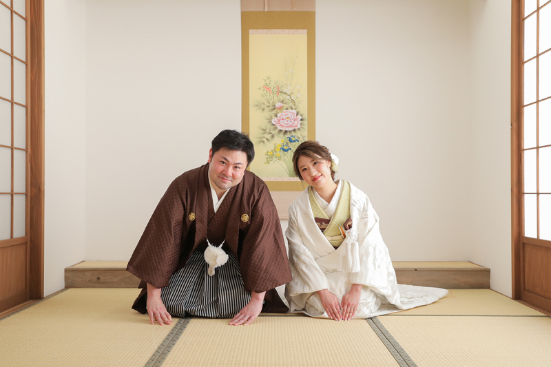 本格的な和室にて…