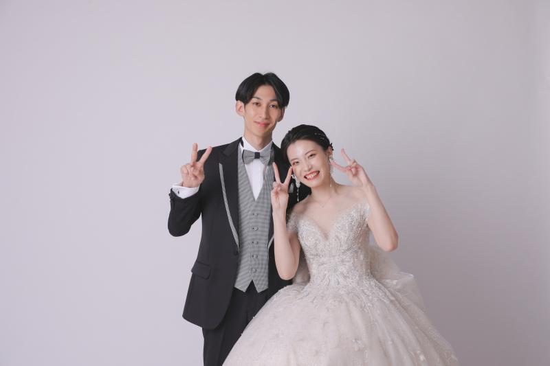 最後はピースで!