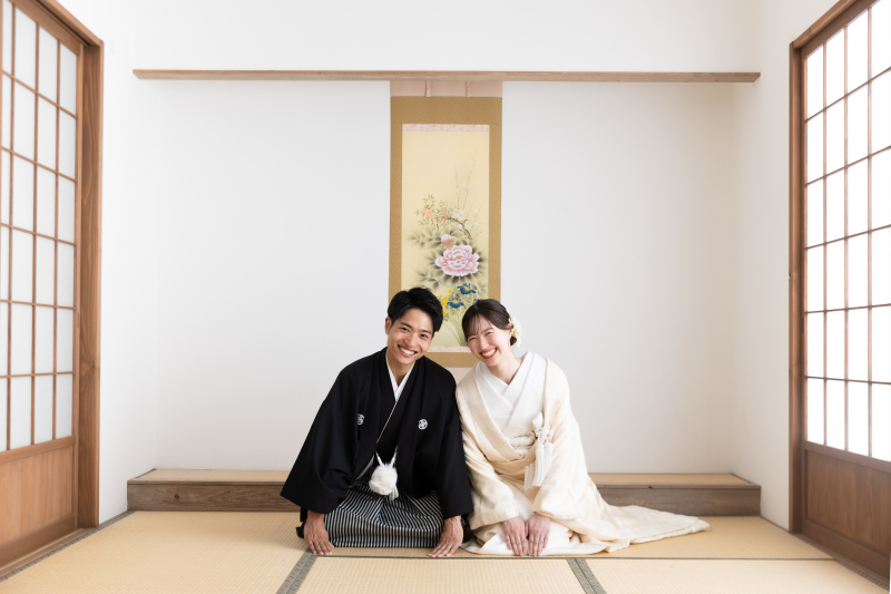 正座のお写真は年賀状にも使えます！