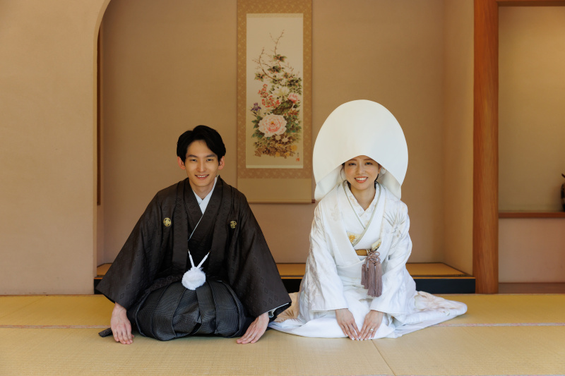 お辞儀のお写真