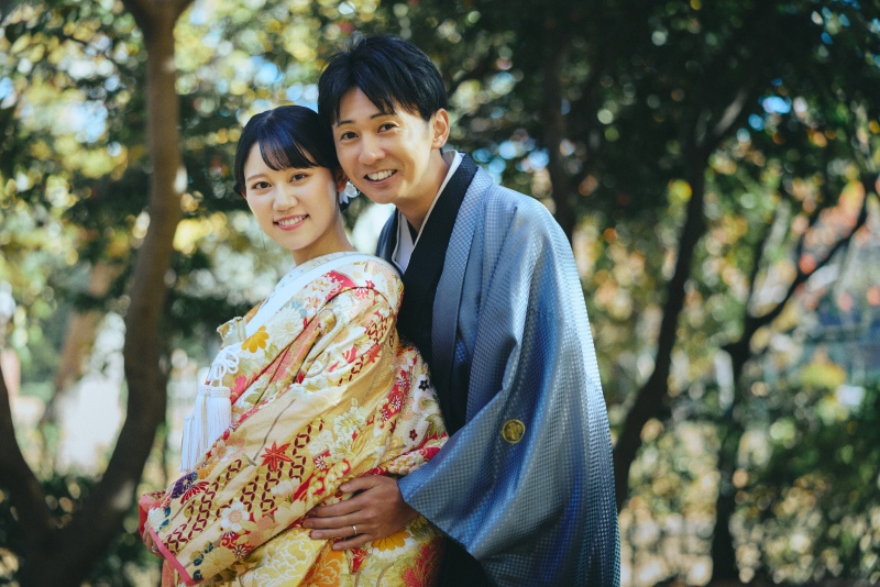 優しい笑顔のおふたり