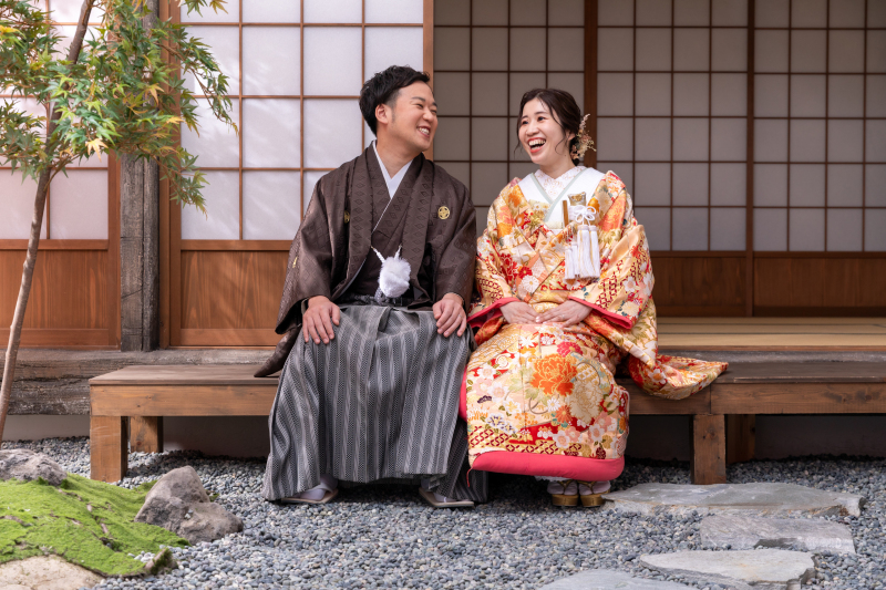 落ち着いた雰囲気で撮影出来る屋内庭園スタジオ1