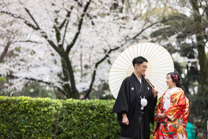 春の有栖川宮公園