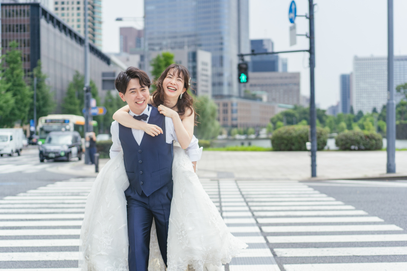 最後は、おんぶショットで締めました！