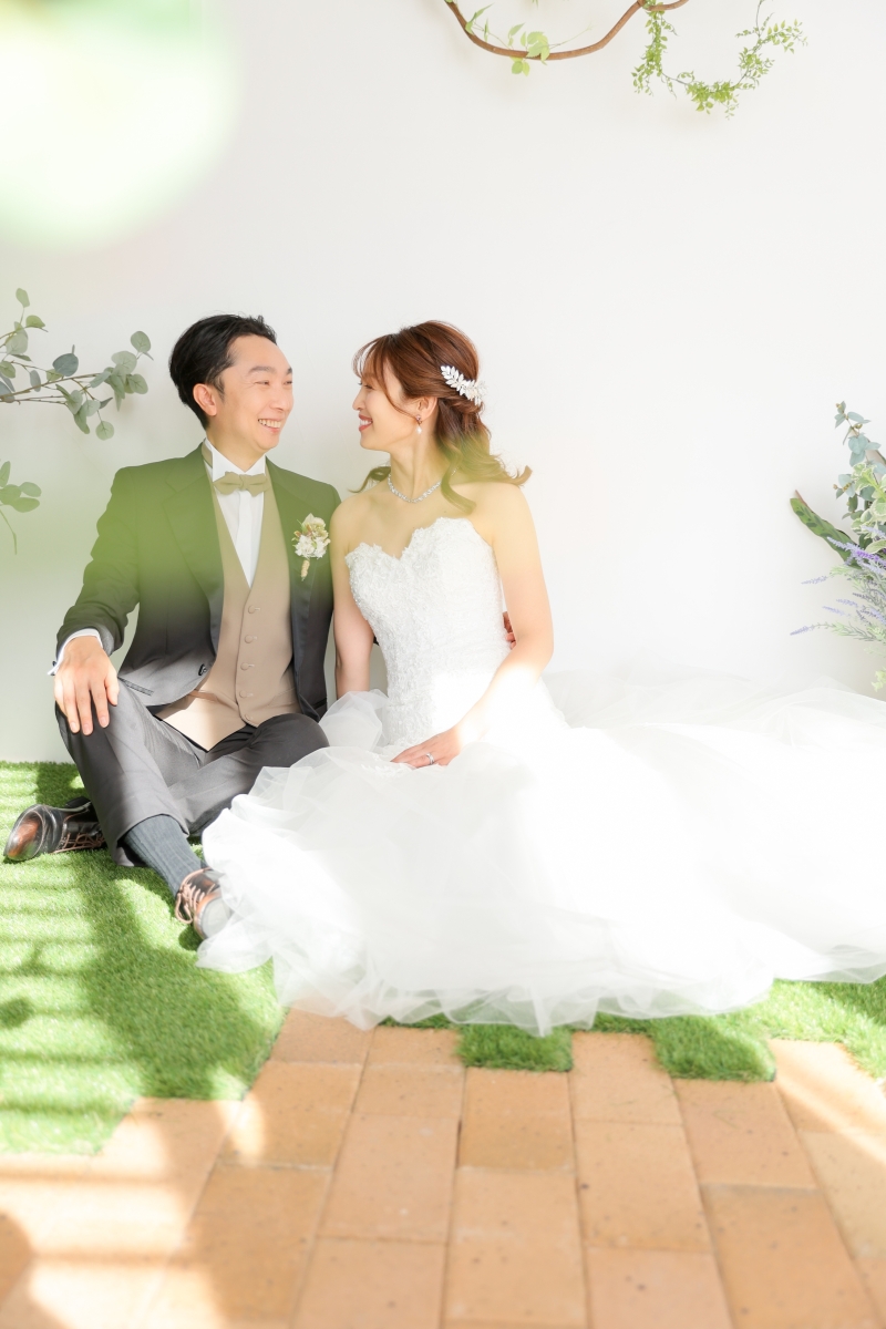 お座りショット