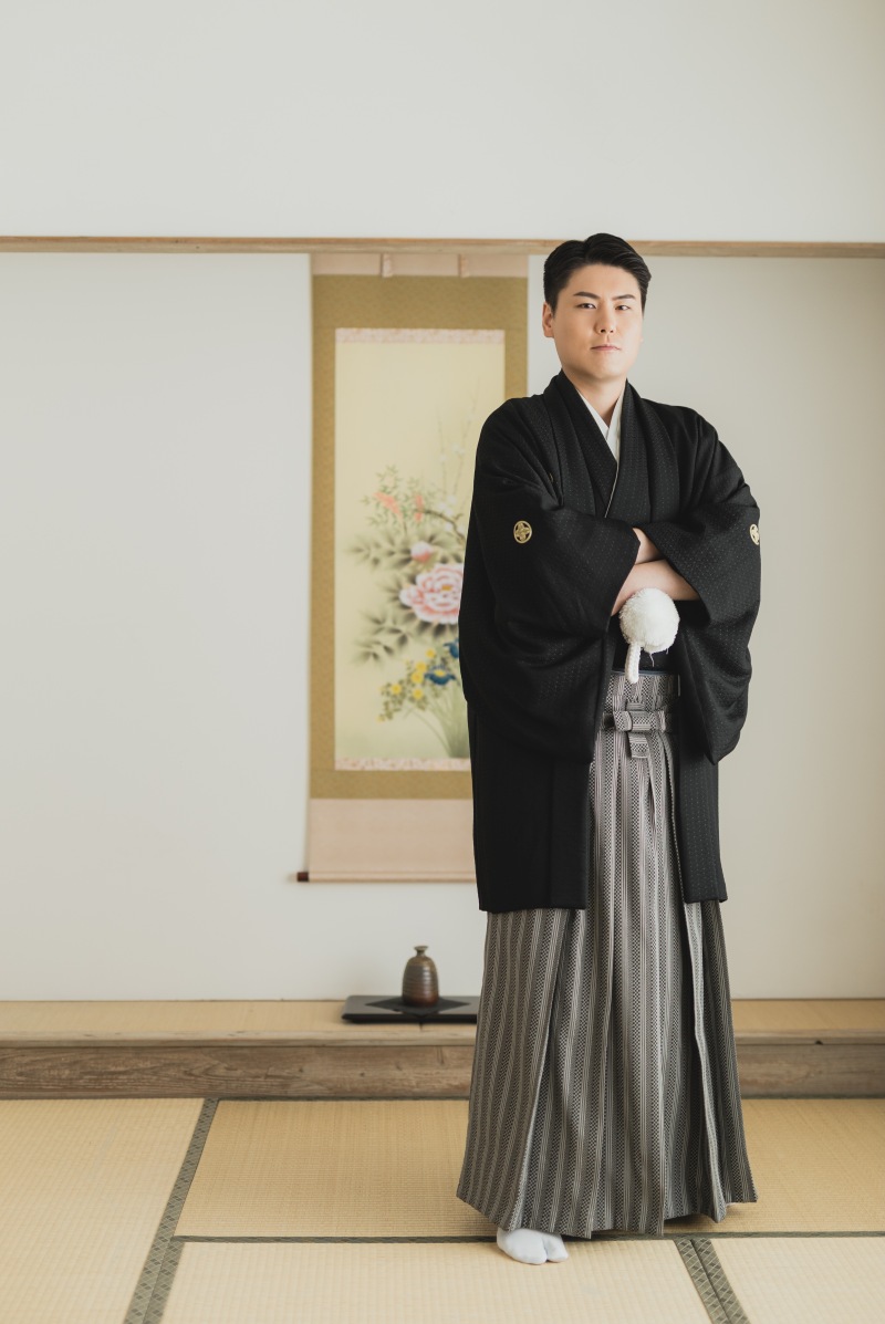 新郎様のソロカットも