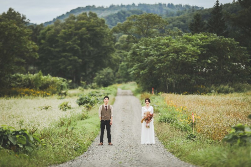 まっすぐな一本道