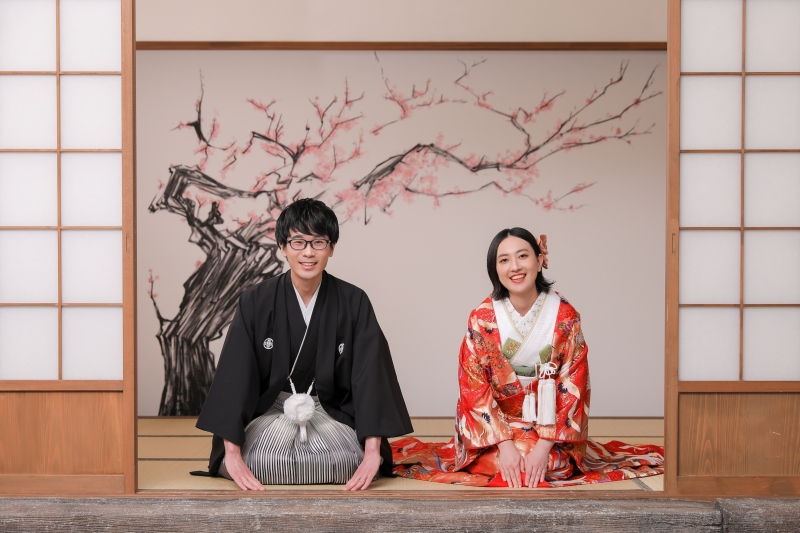 お辞儀ショット