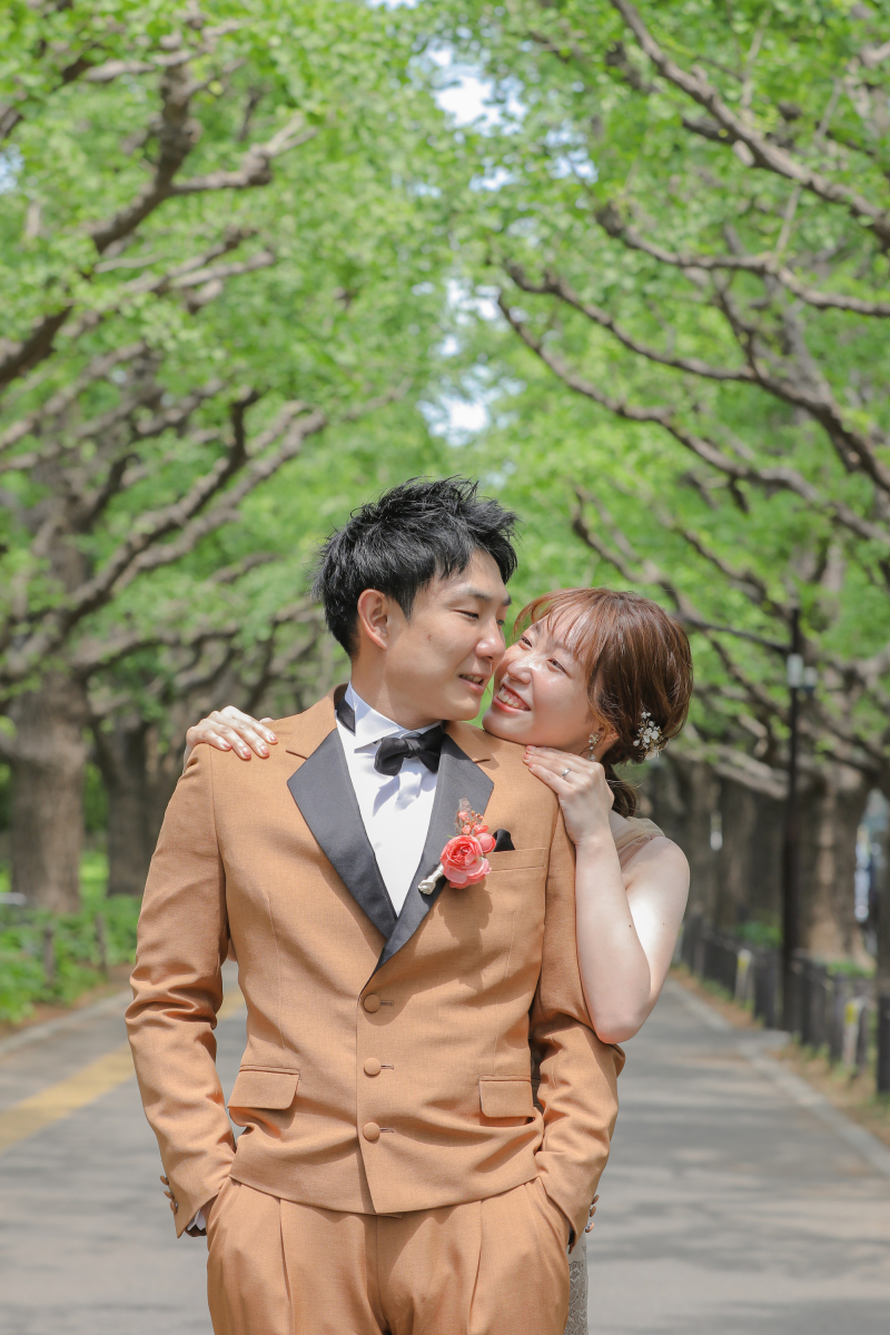 見つめあってアップのお写真も！