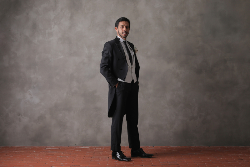 ご新郎様ソロショット