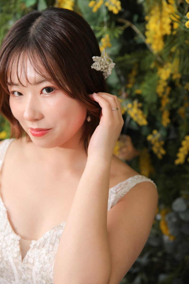 新婦さんのソロショット