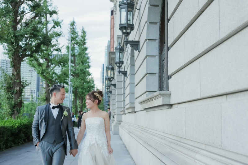 おふたりでお散歩風景を。