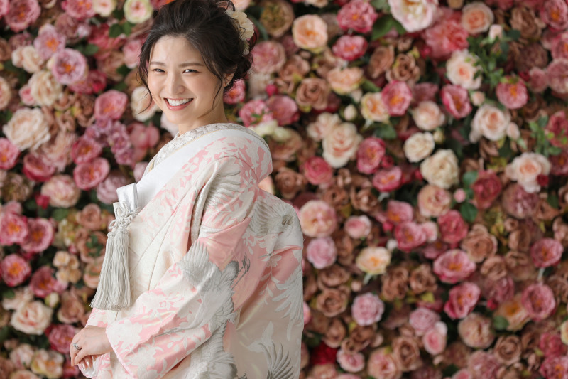 ご新婦様のソロ写真も