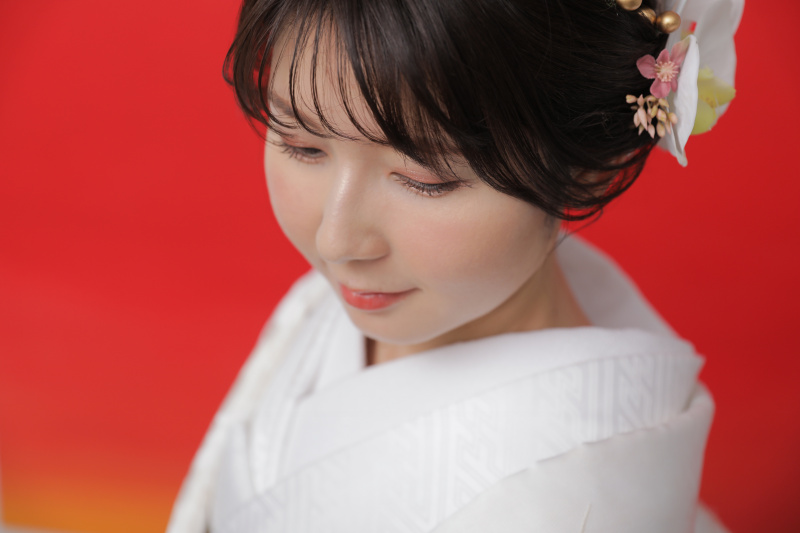 メイクも綺麗に