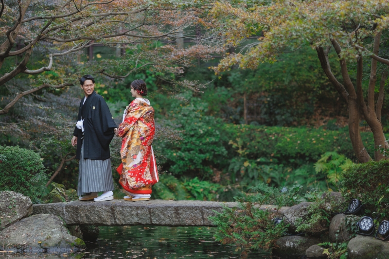 ご新郎様のエスコート