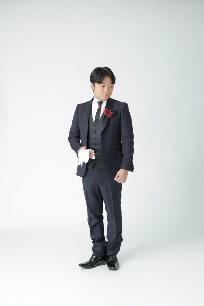 ご新郎様ソロショット