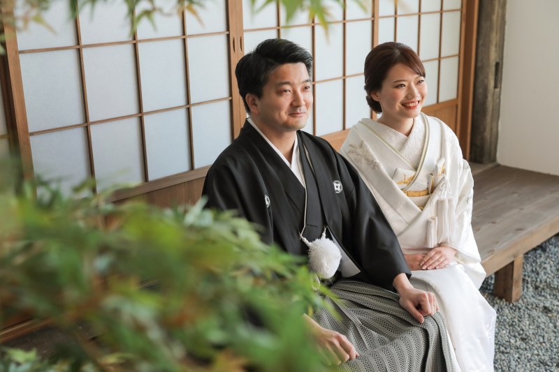 緑を入れるとよりお外っぽく！