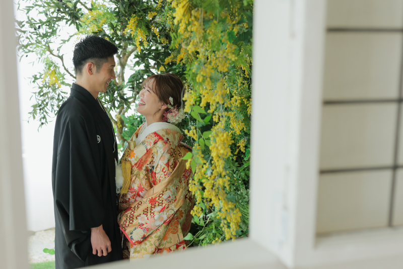 カジュアルに和装撮影