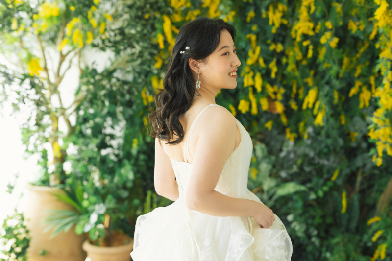 ご新婦様のソロカットも！