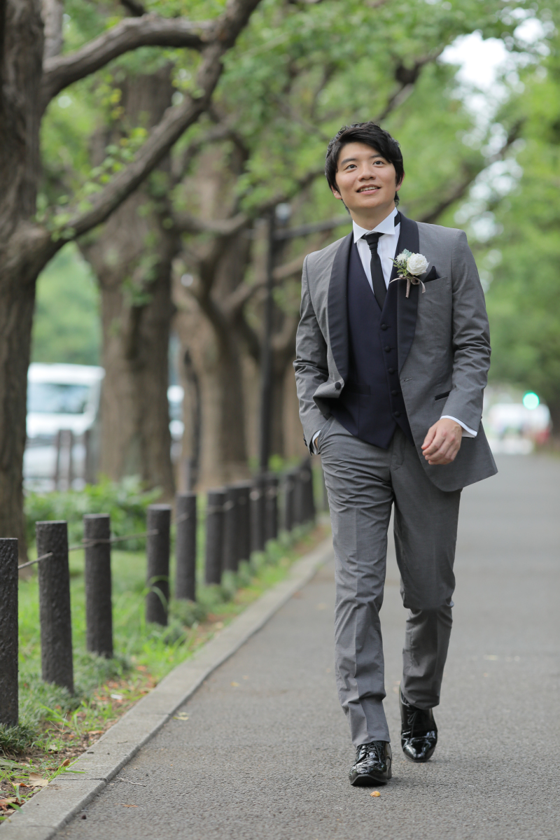 新郎様のショットも！