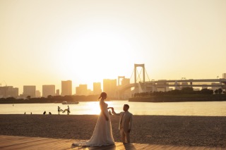 お台場海浜公園ロケーション