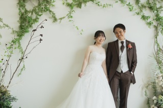 屋内庭園スタジオ&times;洋装ハウススタジオ