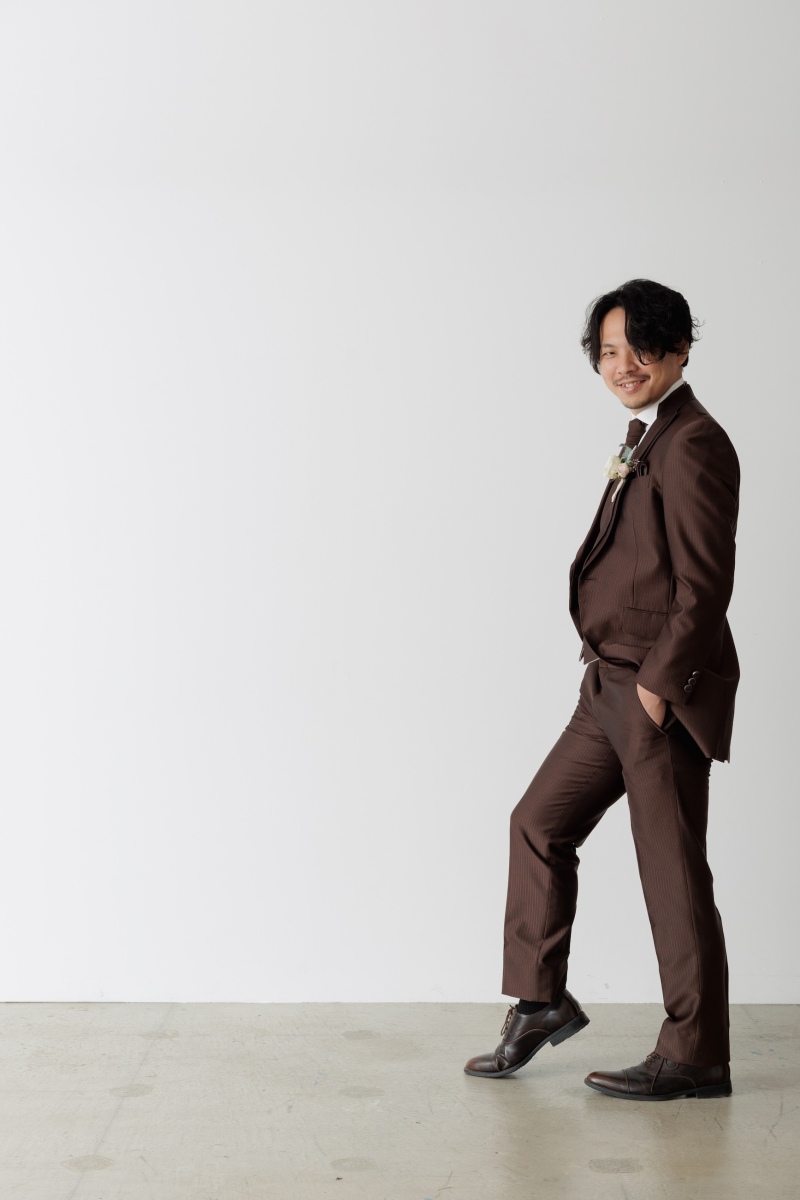 新郎様のソロカット!