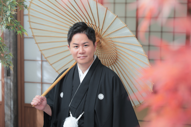 またまた!ご新郎様のソロカット。