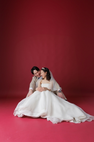 洋装スタジオ撮影