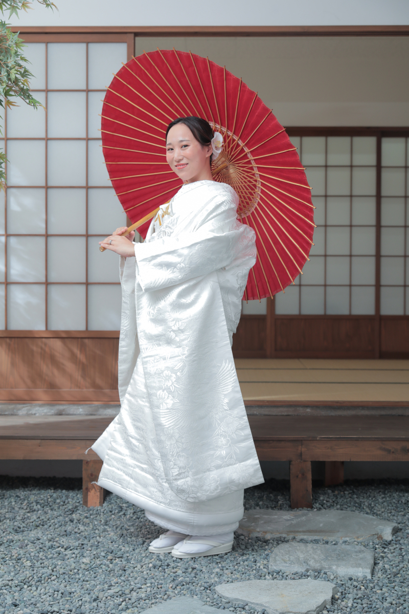 ご新婦様のソロカット。