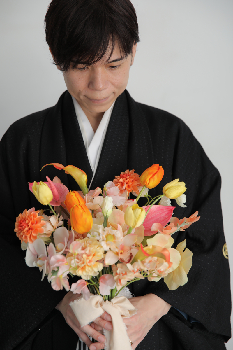 新郎さんのソロショット