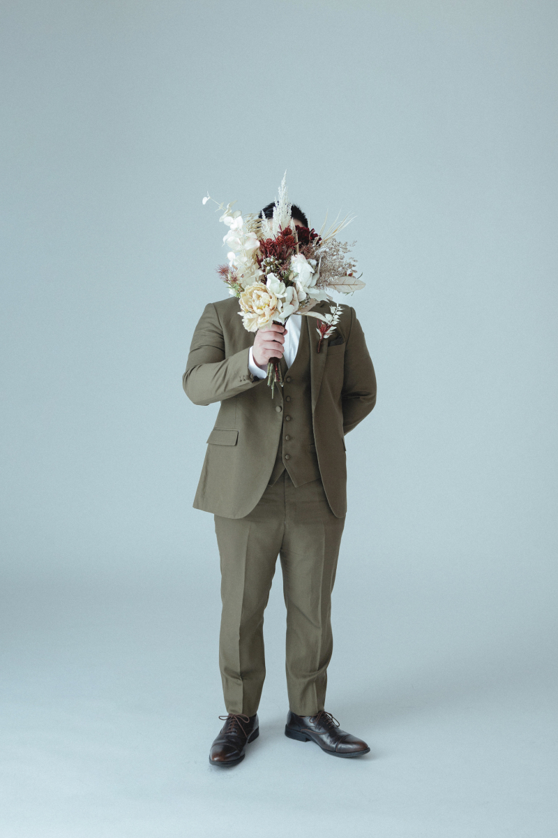 顔を隠して撮ってもオシャレ