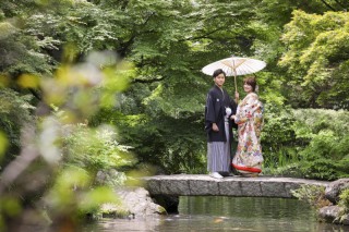 新緑でロケーション