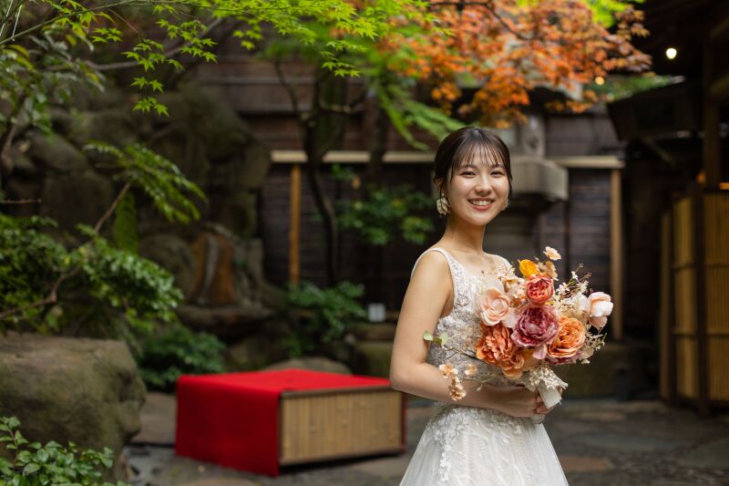 ご新婦様ソロカット!