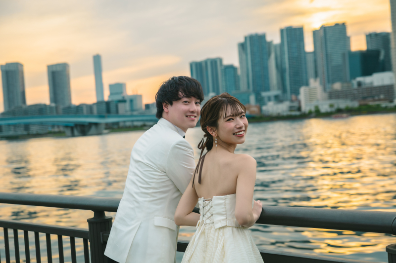 お二人の思い出の場所で!