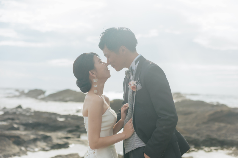 なんと綺麗な夕日が…！