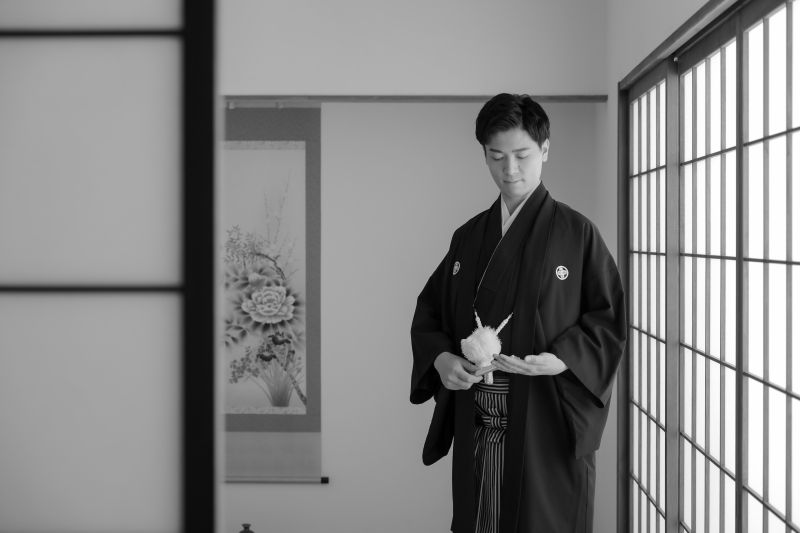 ご新郎様ソロショット