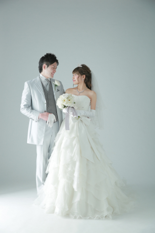 洋装スタジオでシンプルに♪