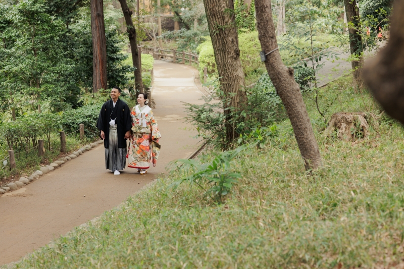 有栖川宮記念公園で緑と幸せ溢れるお写真を! 5