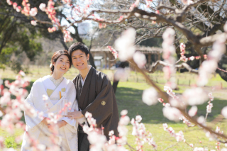 春の足音が聞こえてきました♡浜離宮恩賜庭園ロケ