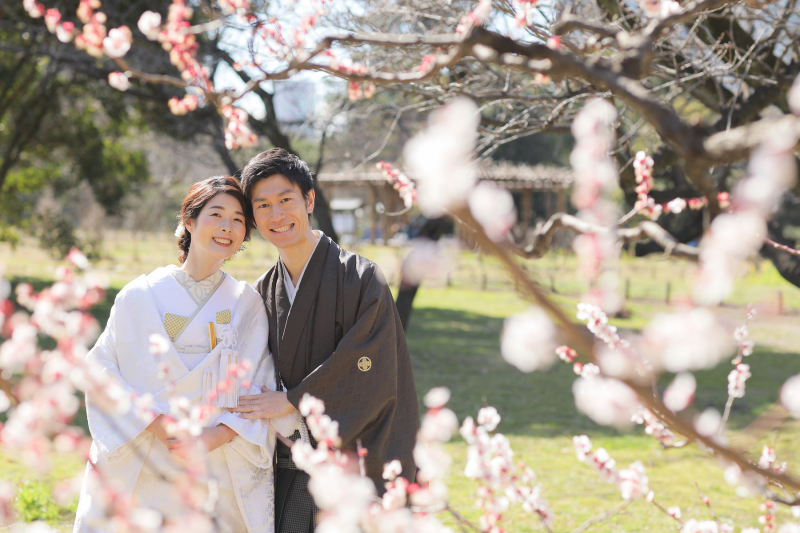 春の足音が聞こえてきました♡浜離宮恩賜庭園ロケ