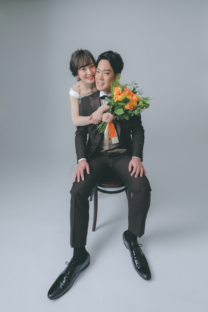 後ろからぎゅっとね！