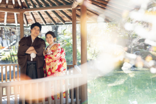 目白庭園和庭園撮影！