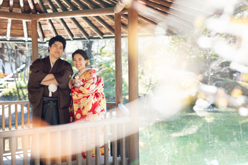 目白庭園和庭園撮影！