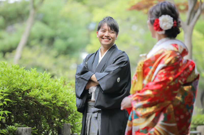 新郎様の笑顔♪