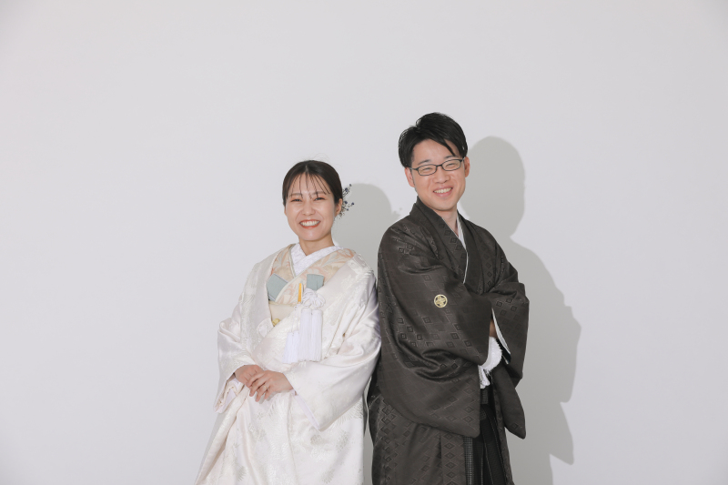 ラストはお二人の影を入れて！