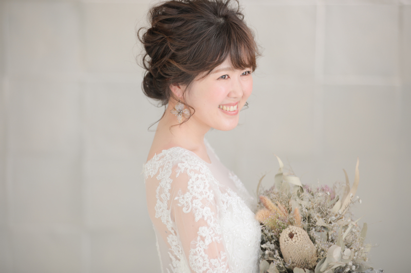 可愛らしい笑顔