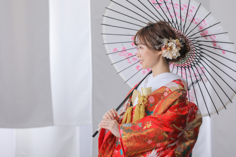 和傘もご用意してます！