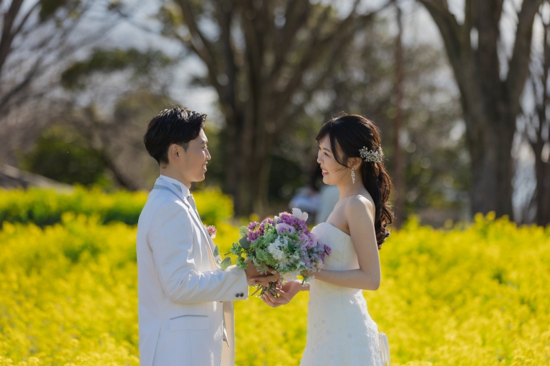洋装での昭和記念公園と和庭園プラン3 